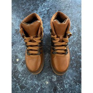 See By Chloe Aure Leather Hiking Boots Tan Women’s EU 37/US 7
